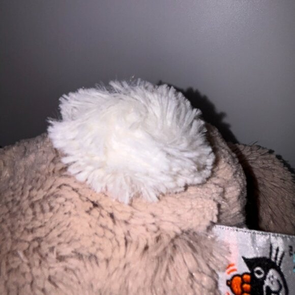 Jellycat Bashful Bunny Gray Fur Plush White Tail Fresh and Clean 11" Tall - Picture 7 of 13